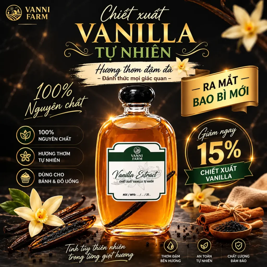 Làm Vanilla Extract Từ Vanilla