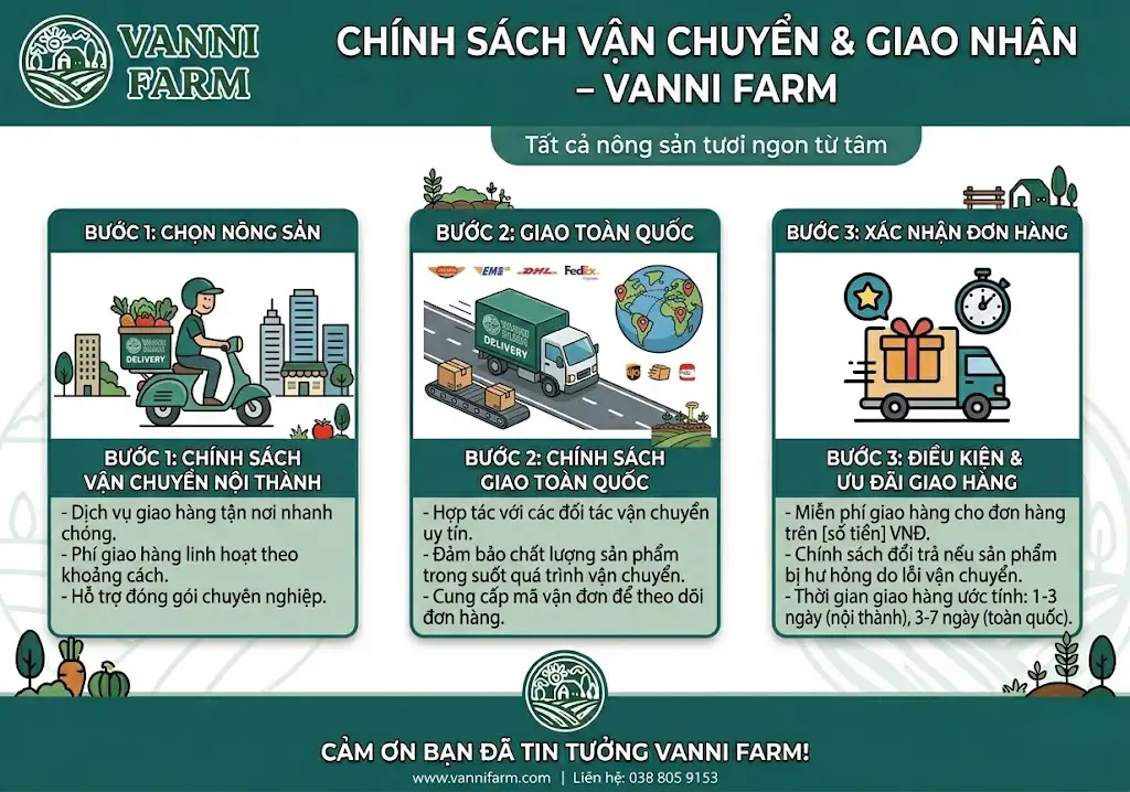 Chính sách vận chuyển
