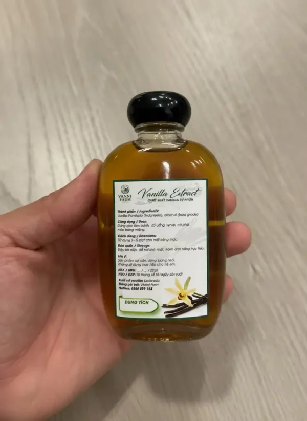 Chiết Xuất Vanilla Tự Nhiên Từ Quả Vanilla Indonesia - Ảnh 2