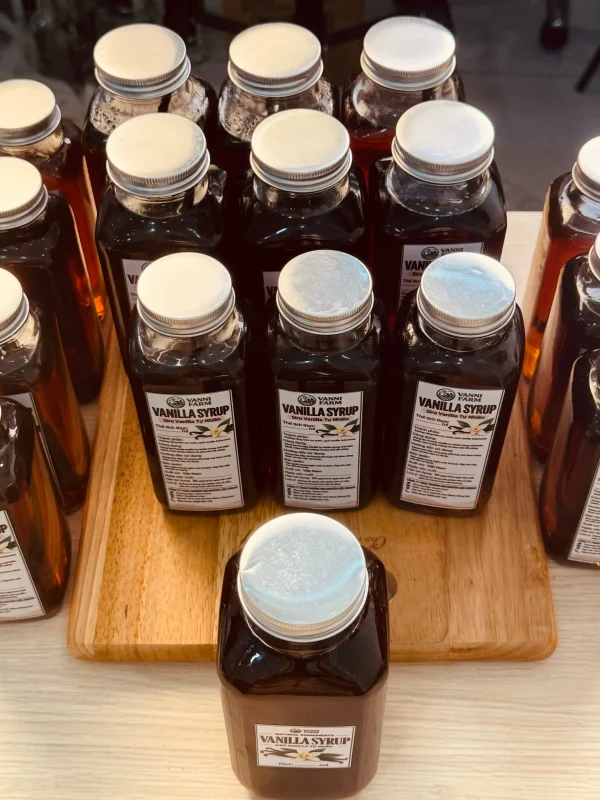 Syrup Vanilla Từ Quả Vanilla Thật | Siro Vani Vanni Farm - Ảnh 4