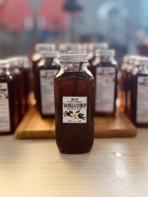 Syrup Vanilla Từ Quả Vanilla Thật | Siro Vani Vanni Farm - Ảnh 5